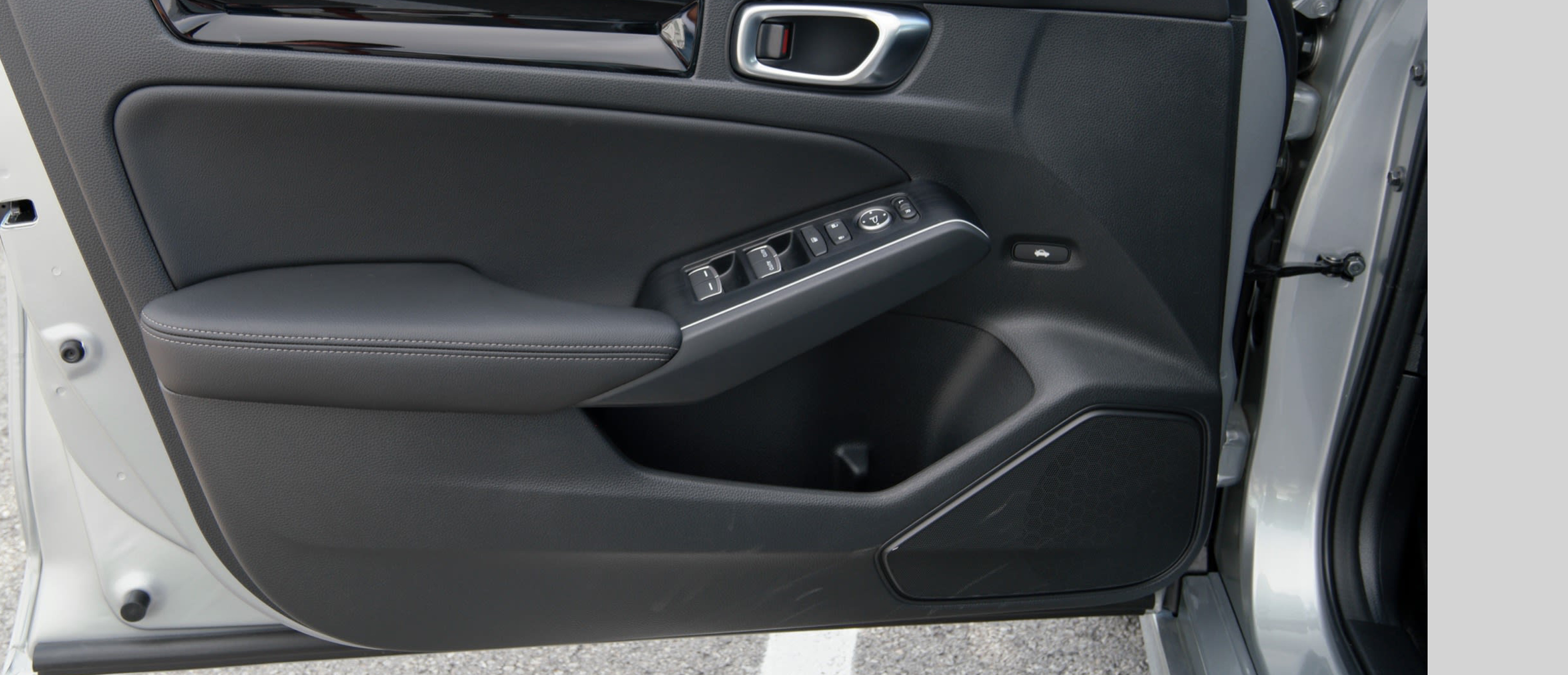 Civic Door Leather Cover install